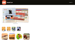 Desktop Screenshot of maani.us